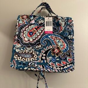 Vera Bradley Blue Paisley Cosmetic Bag